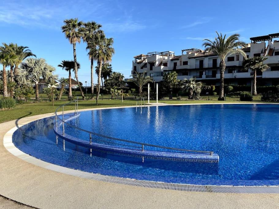 Vive Vera Rentals - Atico En 1º Linea Con Vistas Al Mar Exteriör bild