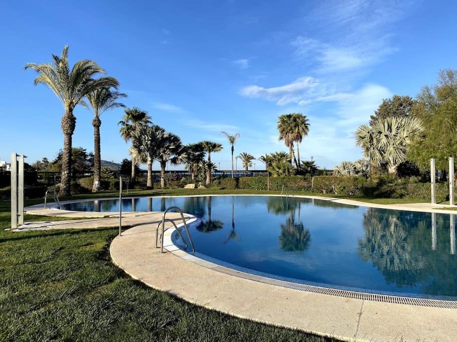 Vive Vera Rentals - Atico En 1º Linea Con Vistas Al Mar Exteriör bild